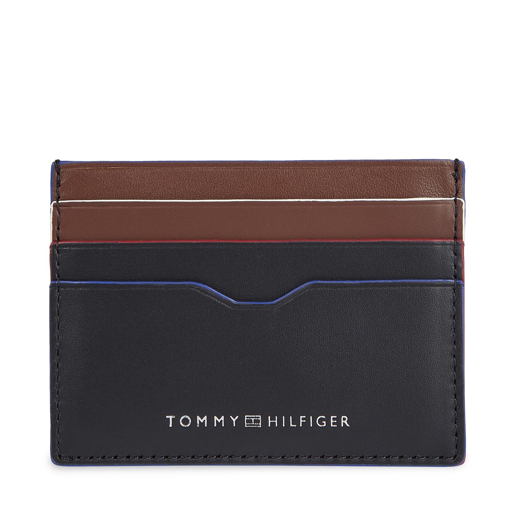 Kreditkartenetui Tommy Hilfiger Th Prep Cc Holder AM0AM11403 Schwarz von Tommy Hilfiger