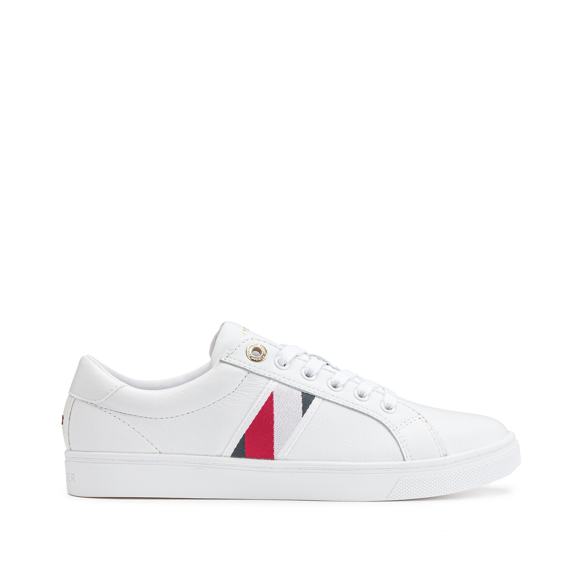 Ledersneakers Corporate Tommy von Tommy Hilfiger