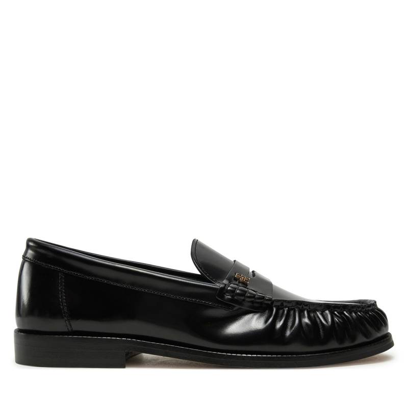 Mokassins Tommy Hilfiger Loafer Abrasivato Leather FW0FW08617 Schwarz von Tommy Hilfiger