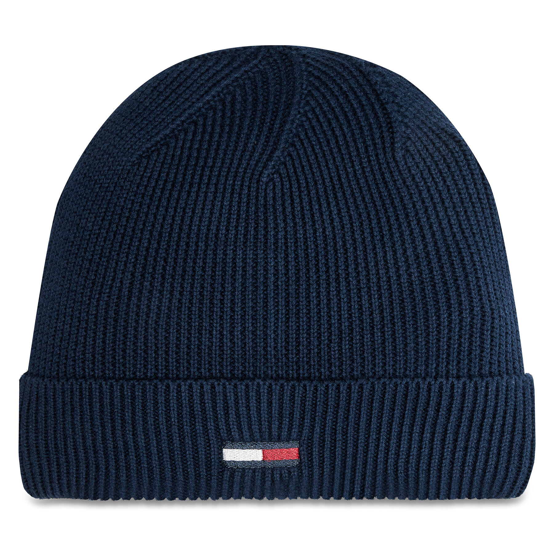 Mütze Tommy Hilfiger Elongated Flag AW0AW16777 Dunkelblau von Tommy Hilfiger