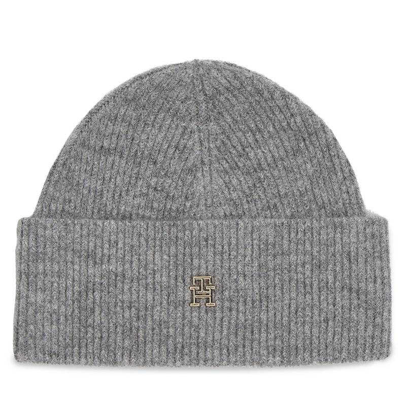 Mütze Tommy Hilfiger Th Evening Beanie AW0AW15319 Grau von Tommy Hilfiger