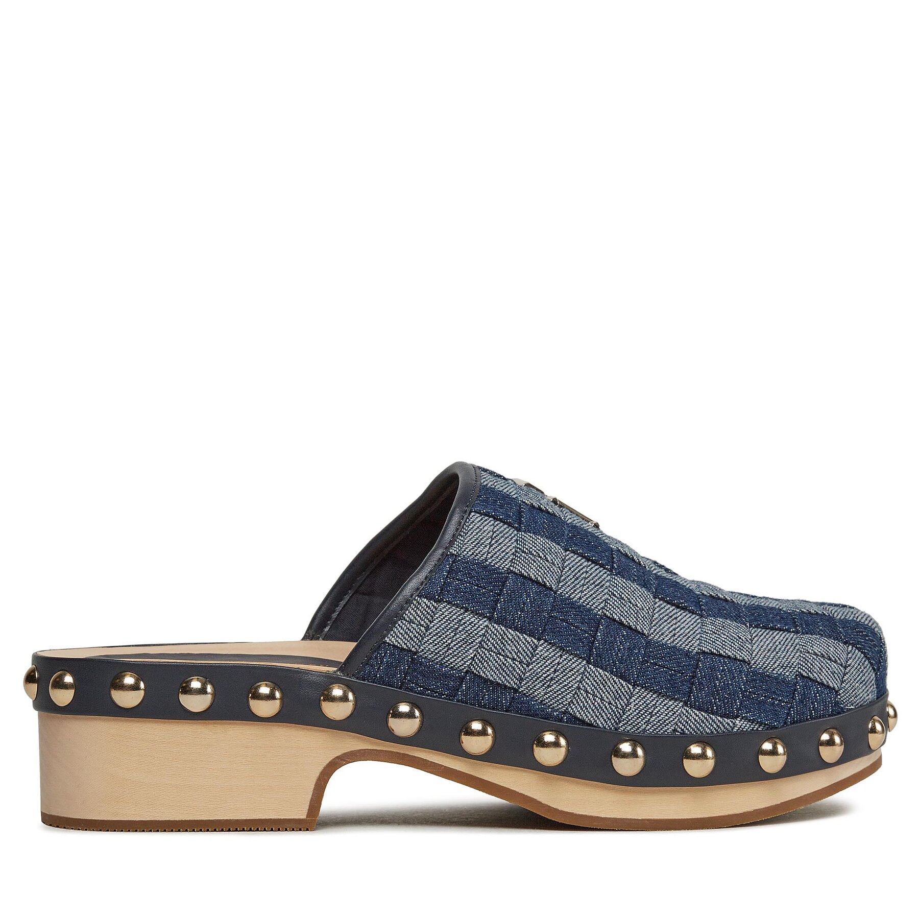 Clogs Tommy Hilfiger Denim Contrast Clog FW0FW07410 Dunkelblau von Tommy Hilfiger