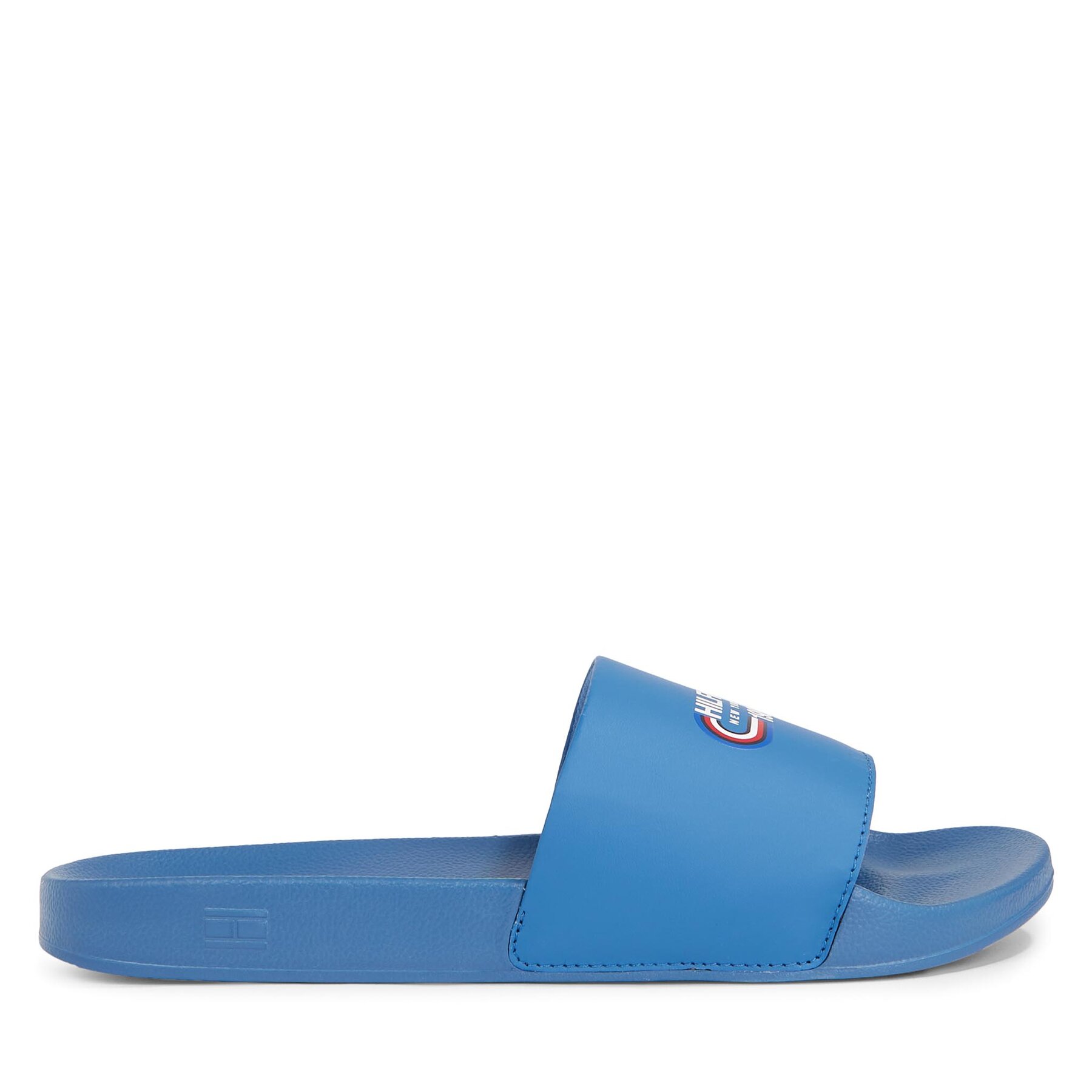 Pantoletten Tommy Hilfiger Rwb Hilfiger Oly Pool Slide FM0FM05019 Blau von Tommy Hilfiger