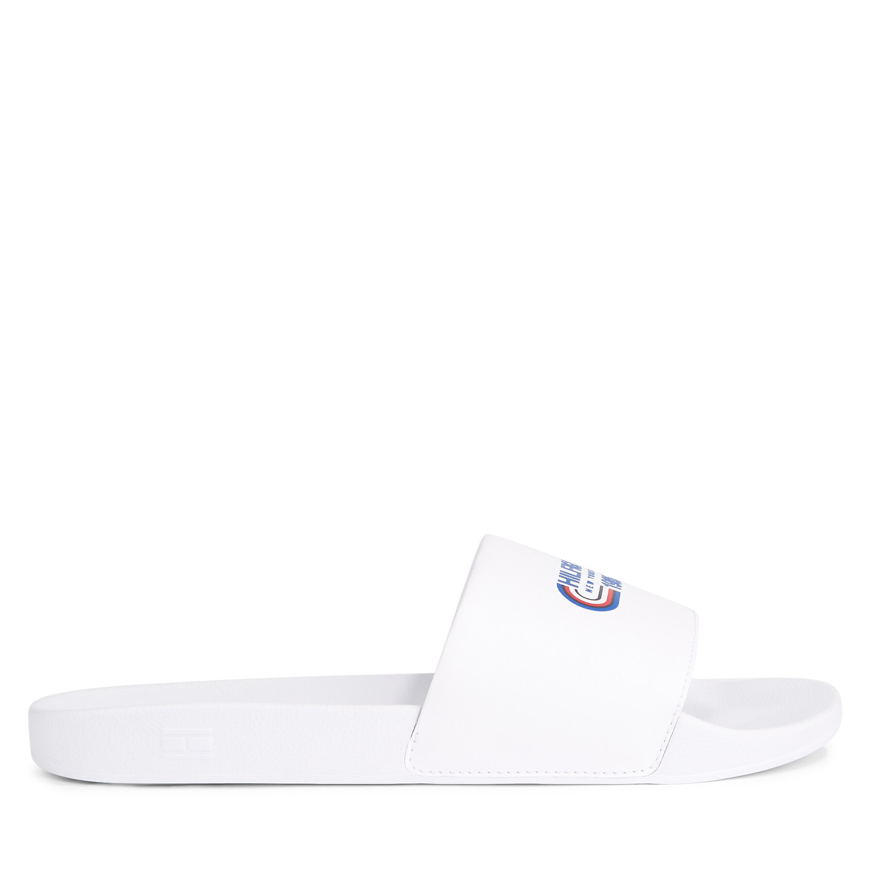 Pantoletten Tommy Hilfiger Rwb Hilfiger Oly Pool Slide FM0FM05019 Weiß von Tommy Hilfiger