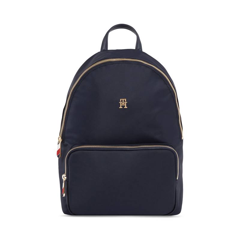 Rucksack Tommy Hilfiger Poppy Th Backpack AW0AW15641 Dunkelblau von Tommy Hilfiger