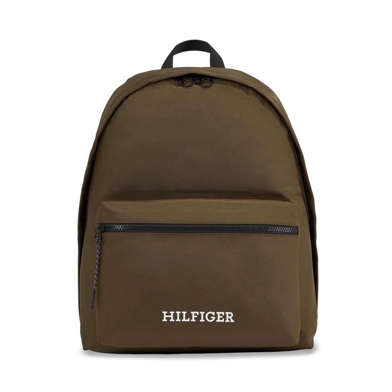 Rucksack Tommy Hilfiger Th Monotype Dome Backpack AM0AM12112 Grün von Tommy Hilfiger