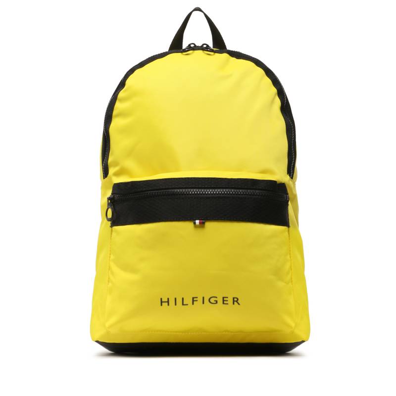 Rucksack Tommy Hilfiger Th Skline Backpack AM0AM11321 Gelb von Tommy Hilfiger