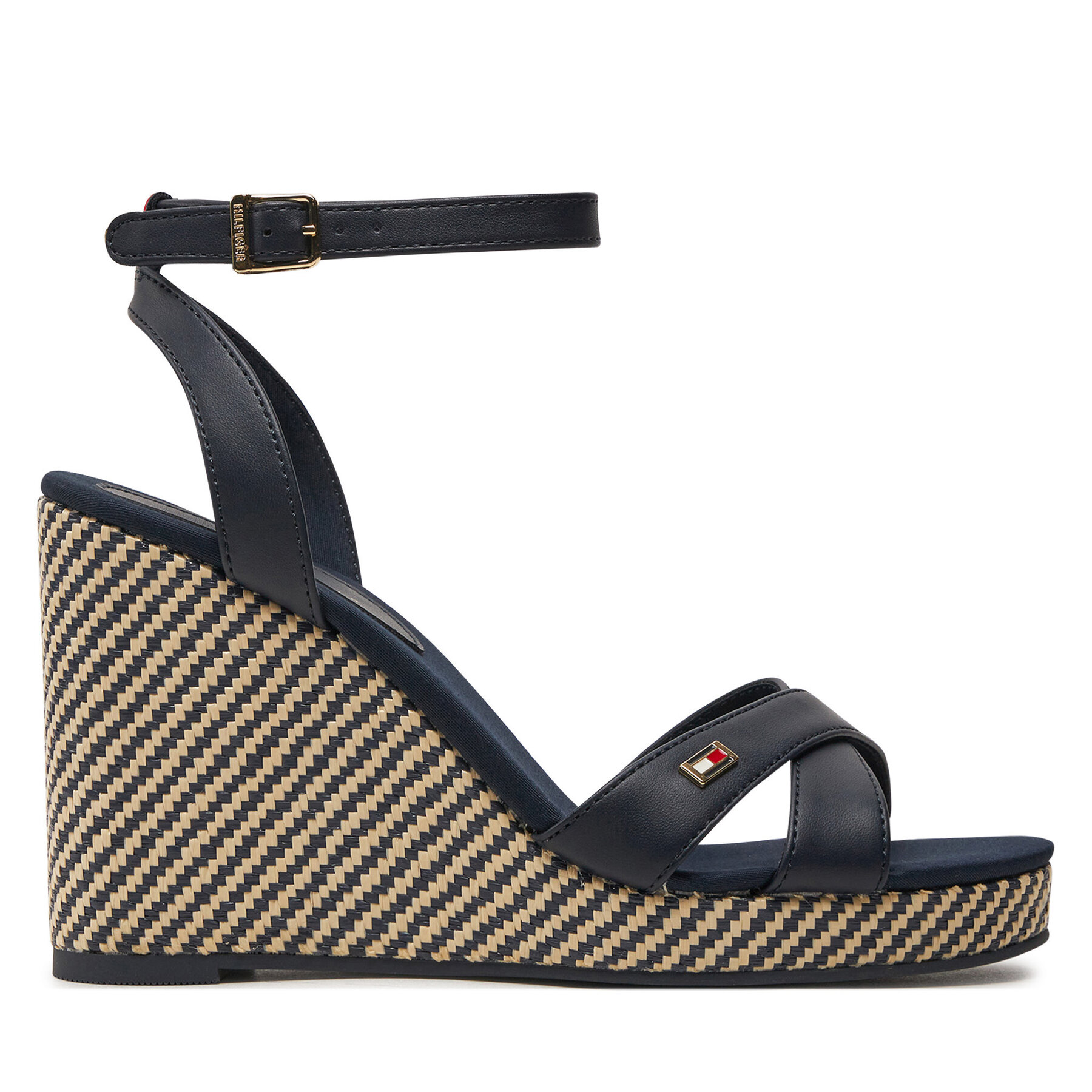 Sandalen Tommy Hilfiger Im Raffia Sandal FW0FW08224 Dunkelblau Sandalen Tommy Hilfiger Im Raffia Sandal FW0FW08224 Dunkelblau von Tommy Hilfiger