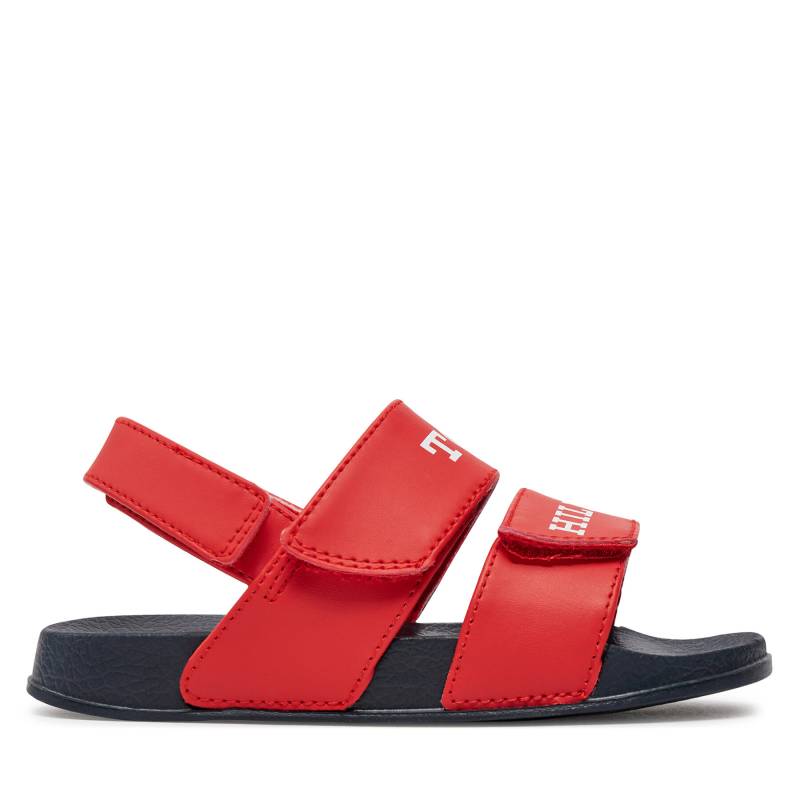 Sandalen Tommy Hilfiger T1B2-33453-1172 S Rot von Tommy Hilfiger