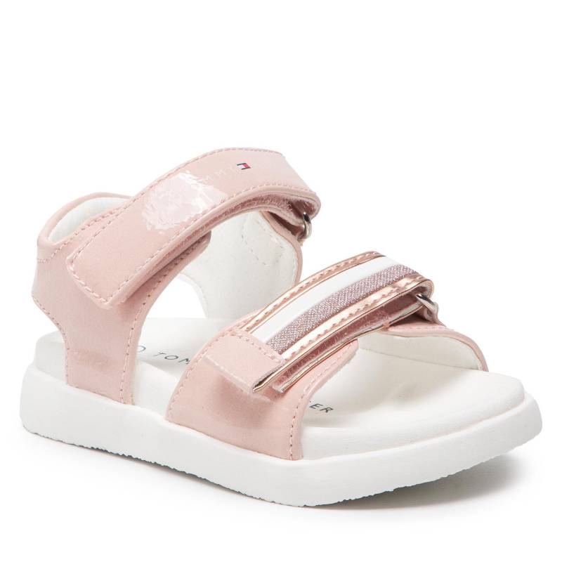 Sandalen Tommy Hilfiger Velcro Sandal T1A2-32169-0710 M Rosa von Tommy Hilfiger