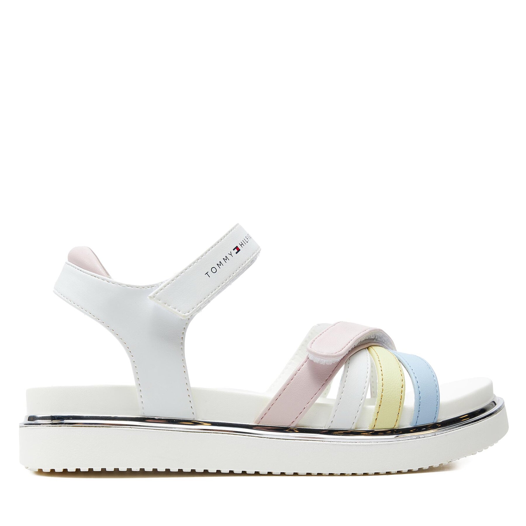 Sandalen Tommy Hilfiger Velcro Sandal T3A2-33241-0326 S Bunt Sandalen Tommy Hilfiger Velcro Sandal T3A2-33241-0326 S Bunt von Tommy Hilfiger