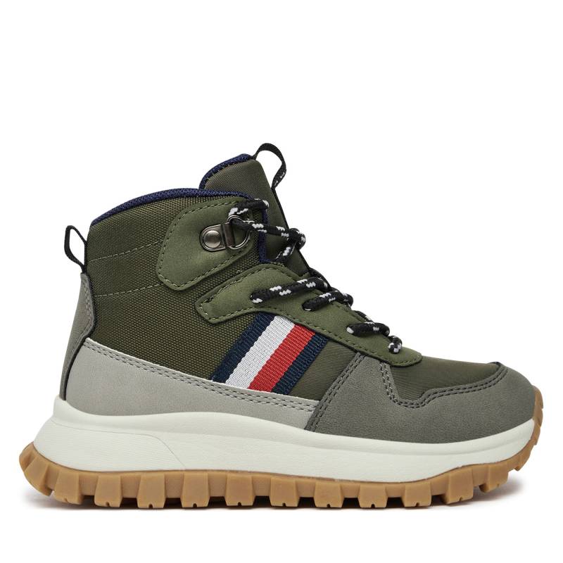 Schnürschuhe Tommy Hilfiger T3B9-33680-1696A M Grün von Tommy Hilfiger