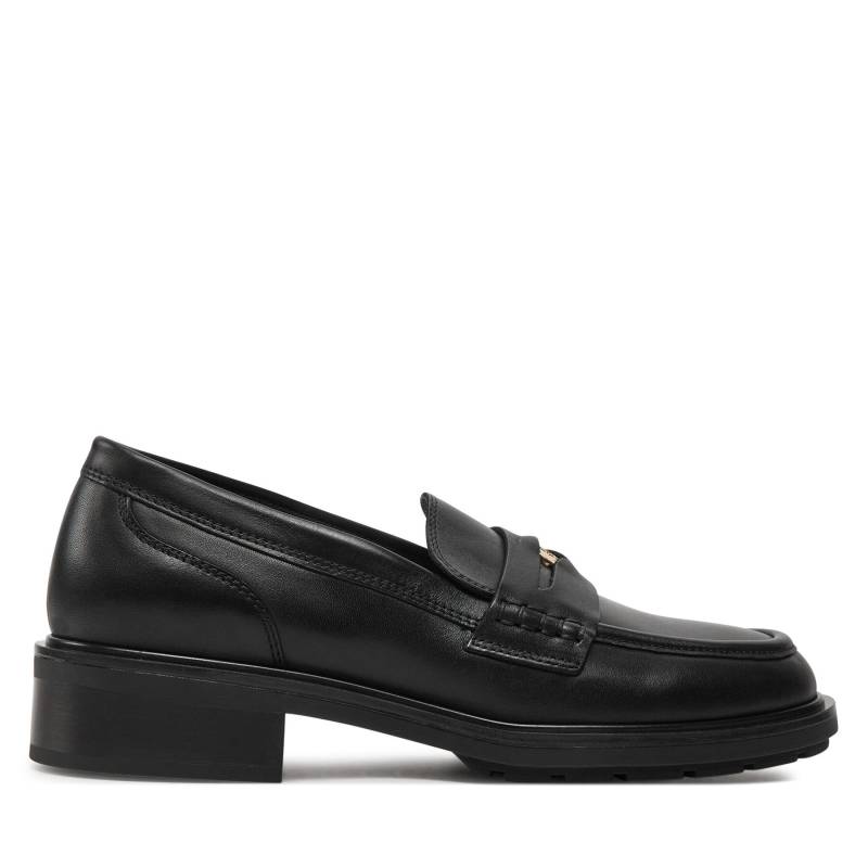 Slipper Tommy Hilfiger Th Penny Loafer FW0FW08029 Schwarz von Tommy Hilfiger