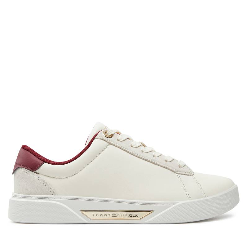 Sneakers Tommy Hilfiger Chic Court Sneaker FW0FW08123 Weiß von Tommy Hilfiger