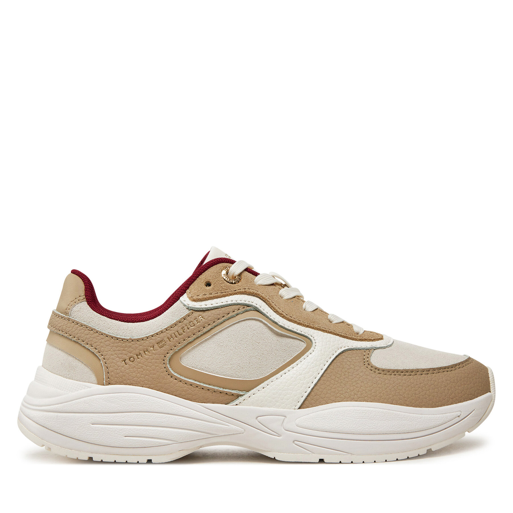 Sneakers Tommy Hilfiger Chunky Runner FW0FW08130 Beige von Tommy Hilfiger