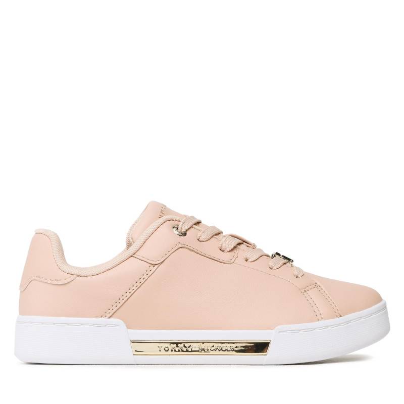 Sneakers Tommy Hilfiger Court Sneaker Golden Th FW0FW07116 Rosa von Tommy Hilfiger