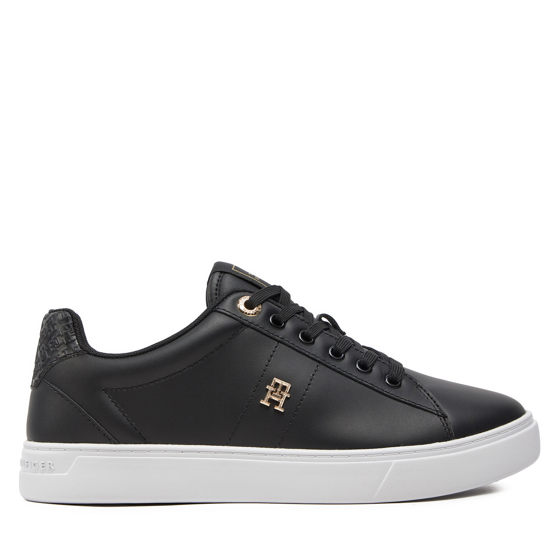 Sneakers Tommy Hilfiger Elevated Essent Sneaker Monogram FW0FW07999 Schwarz von Tommy Hilfiger