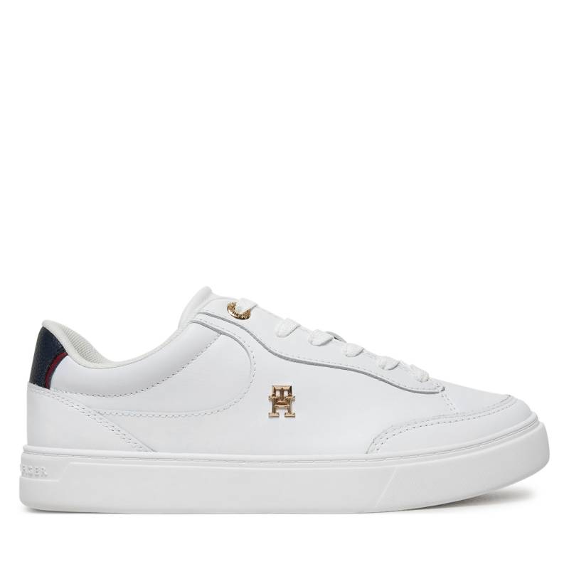 Sneakers Tommy Hilfiger Essential Chic Court Sneaker FW0FW08579 Weiß von Tommy Hilfiger