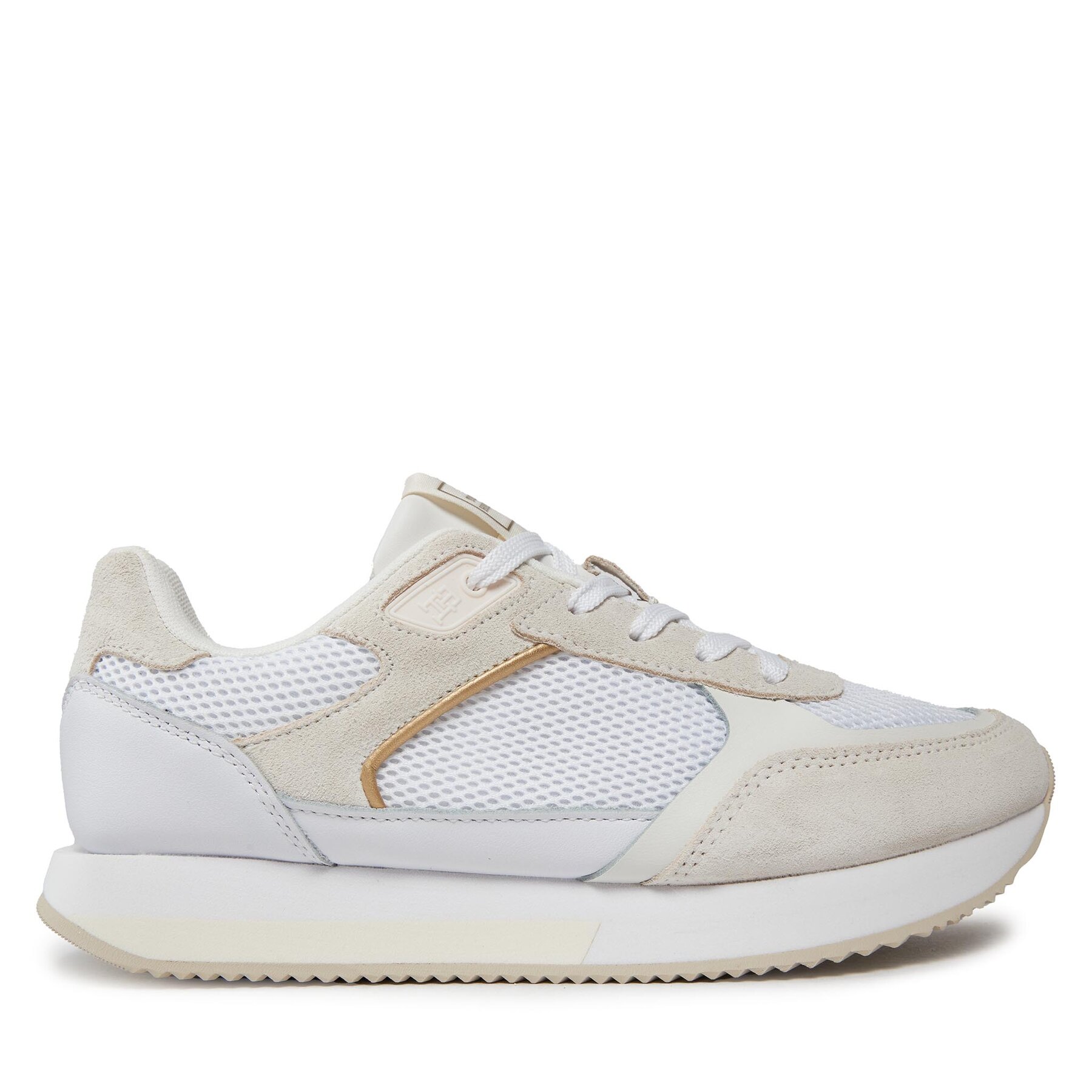 Sneakers Tommy Hilfiger Essential Elevated Runner FW0FW07700 Weiß von Tommy Hilfiger