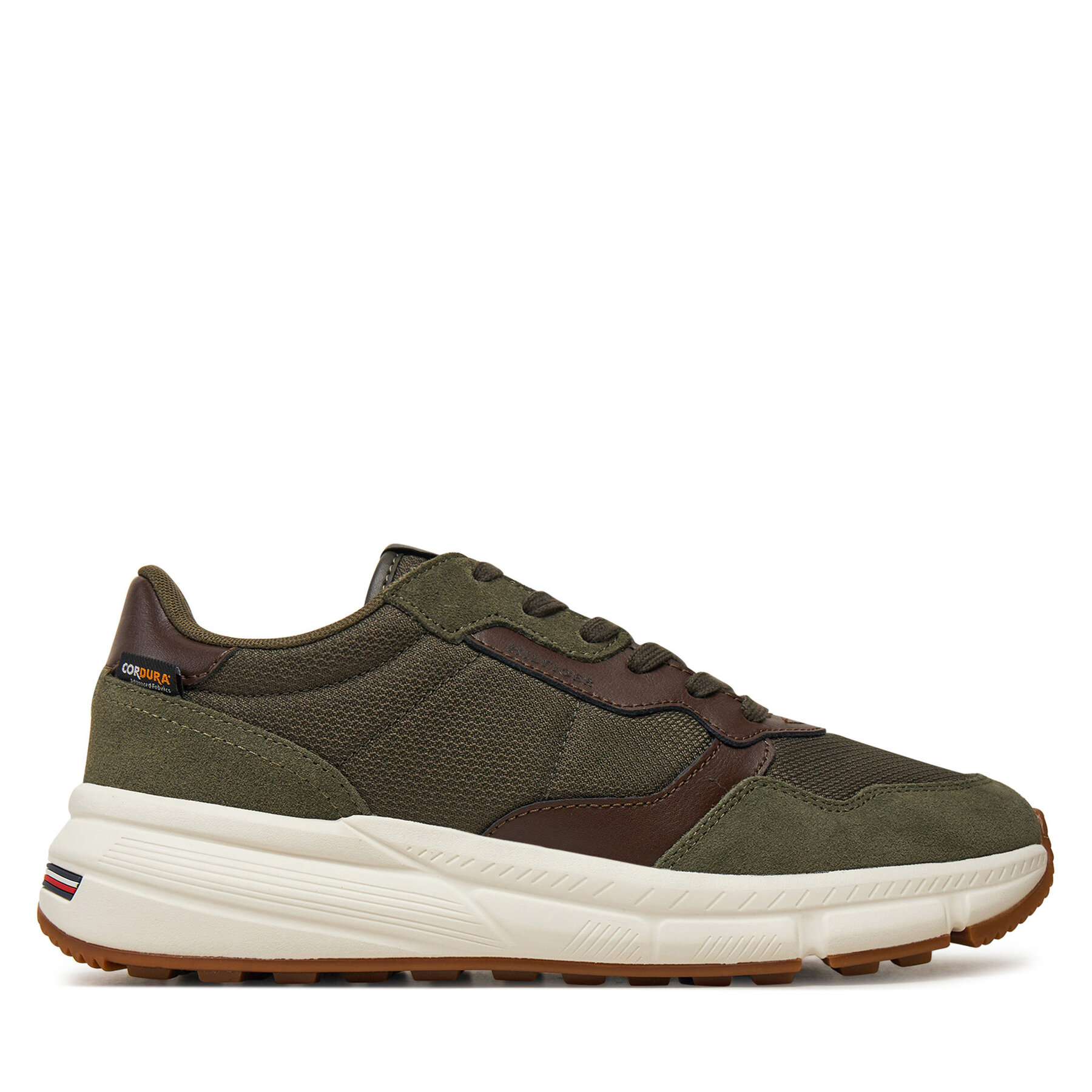 Sneakers Tommy Hilfiger Faston FM0FM05218 Khakifarben von Tommy Hilfiger