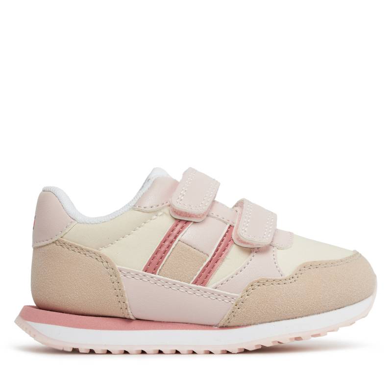 Sneakers Tommy Hilfiger Flag Low Cut Velcro Sneaker T1A9-33223-1696 M Rosa von Tommy Hilfiger