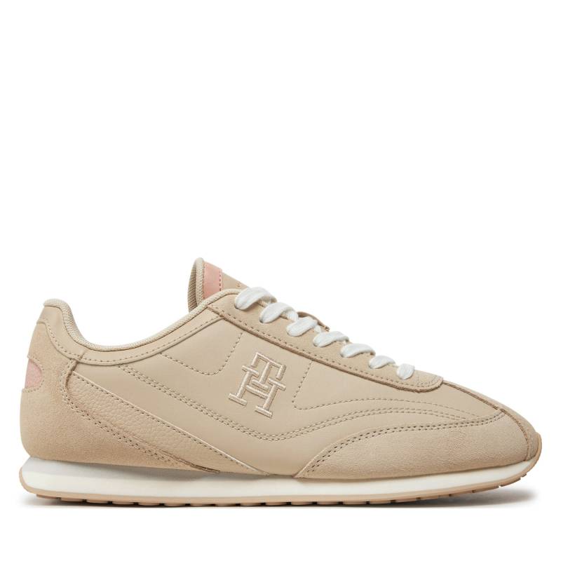 Sneakers Tommy Hilfiger Heritage Runner FW0FW08114 Beige von Tommy Hilfiger