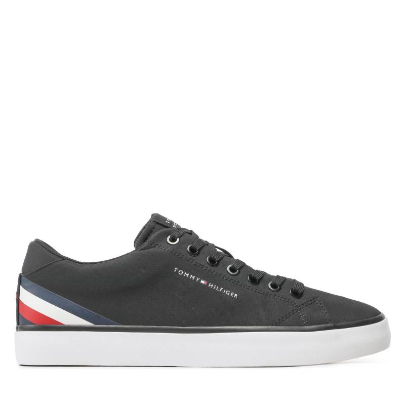 Sneakers Tommy Hilfiger Hi Vulc Core Low Stripes FM0FM04735 Schwarz von Tommy Hilfiger