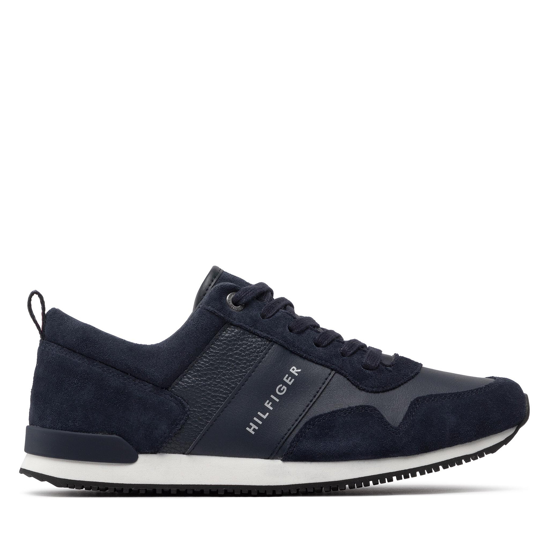 Sneakers Tommy Hilfiger Iconic Leather Suede Mix Runner FM0FM00924 Dunkelblau von Tommy Hilfiger