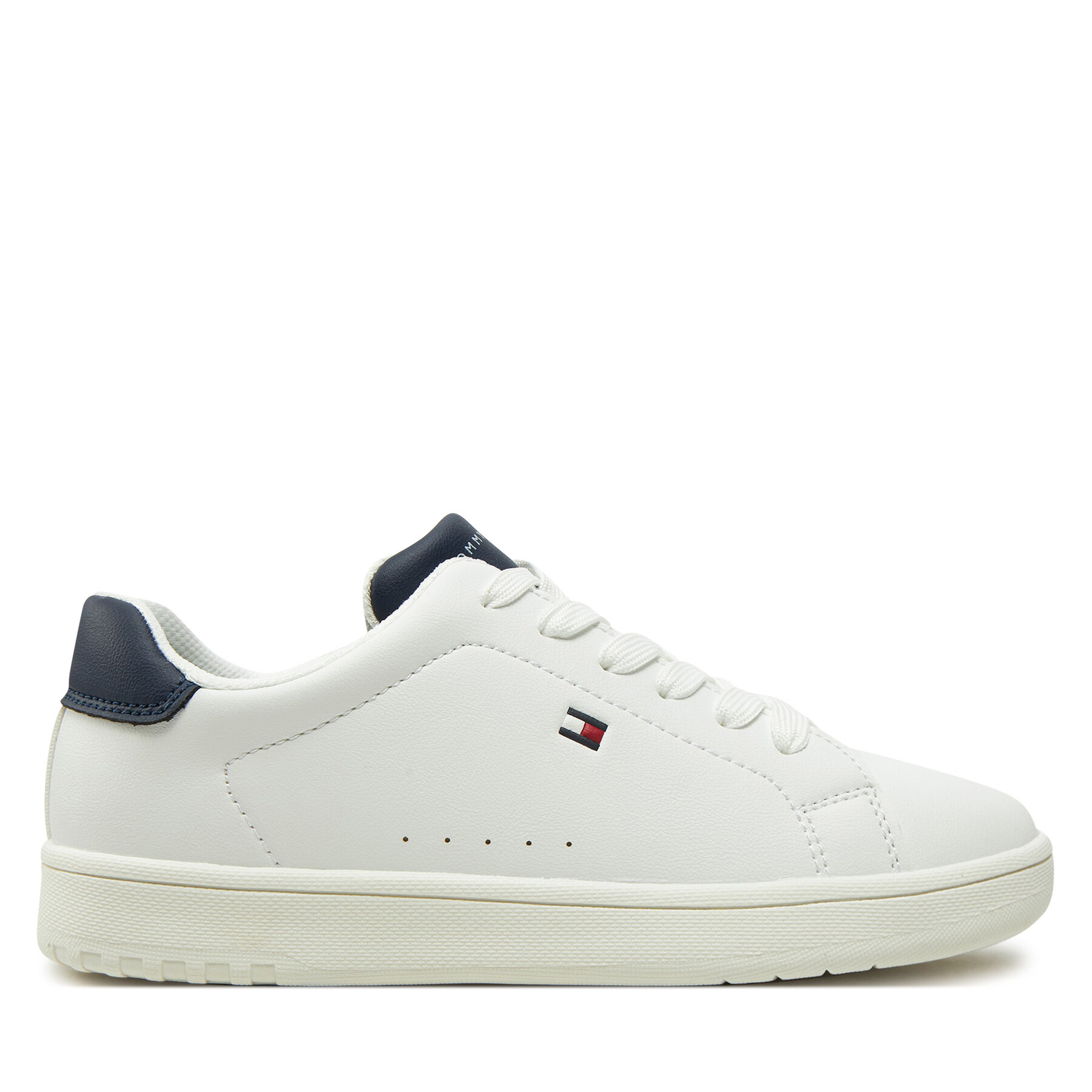 Sneakers Tommy Hilfiger Low Cut Lace-Up Sneaker T3X9-33848-1355 S Weiß von Tommy Hilfiger