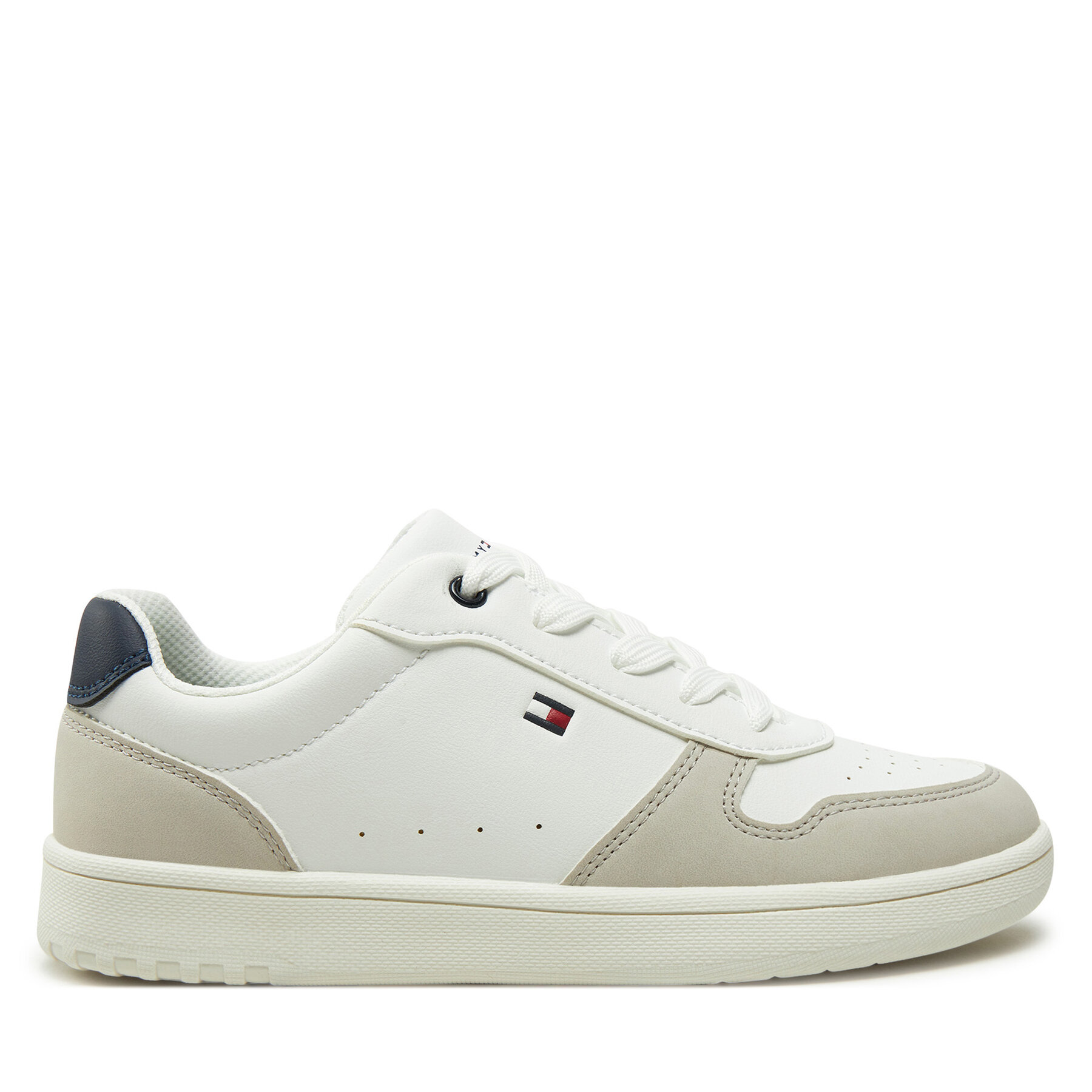 Sneakers Tommy Hilfiger Low Cut Lace-Up Sneaker T3X9-33849-1269 S Weiß von Tommy Hilfiger