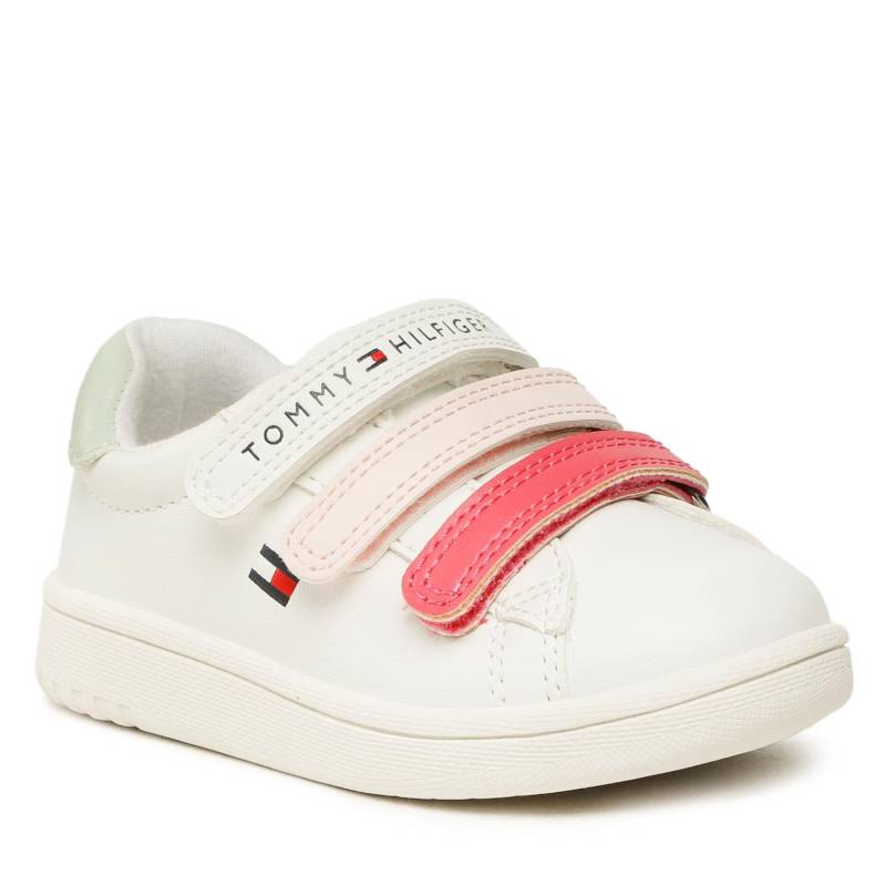 Sneakers Tommy Hilfiger Low Cut Velcro Sneaker T1A9-32710-1355 M Weiß von Tommy Hilfiger