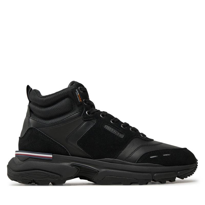 Sneakers Tommy Hilfiger M Runner Cordura Hi Lth Mix FM0FM05222 Schwarz von Tommy Hilfiger