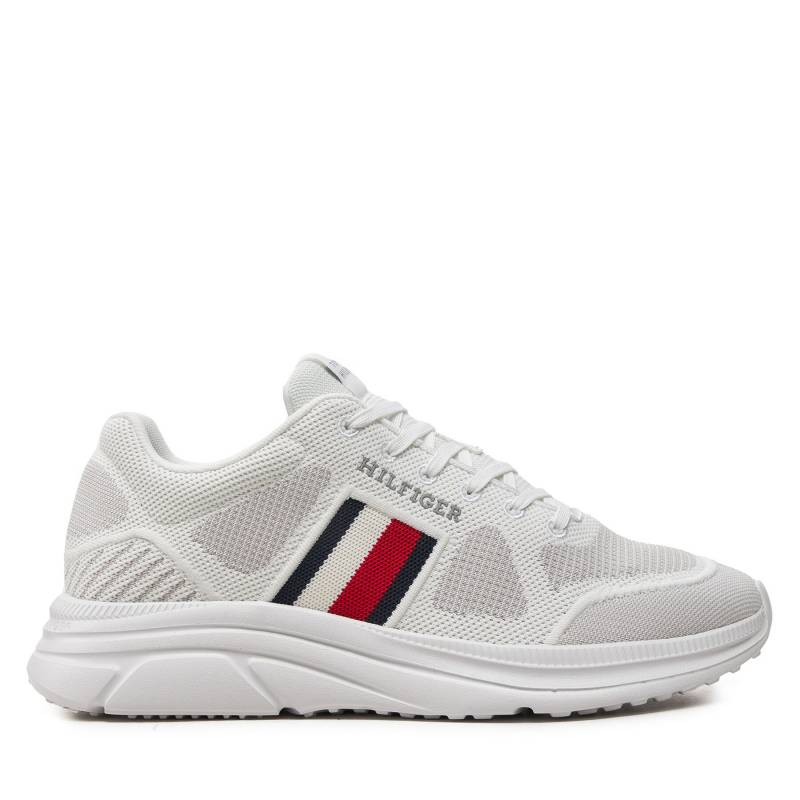 Sneakers Tommy Hilfiger Modern Runner Knit Evo Ess FM0FM05245 Weiß von Tommy Hilfiger