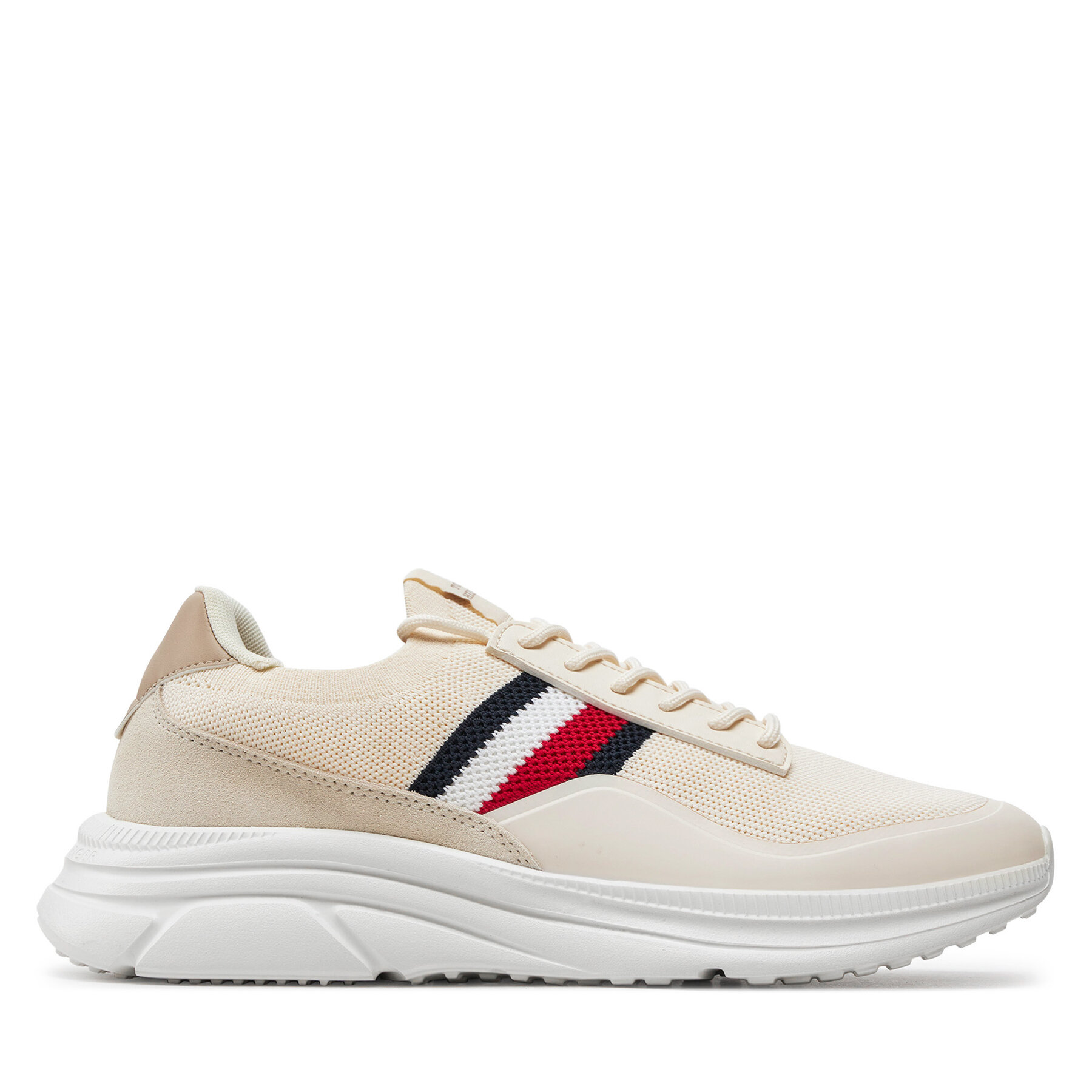 Sneakers Tommy Hilfiger Modern Runner Premium Knit FM0FM05135 Beige von Tommy Hilfiger