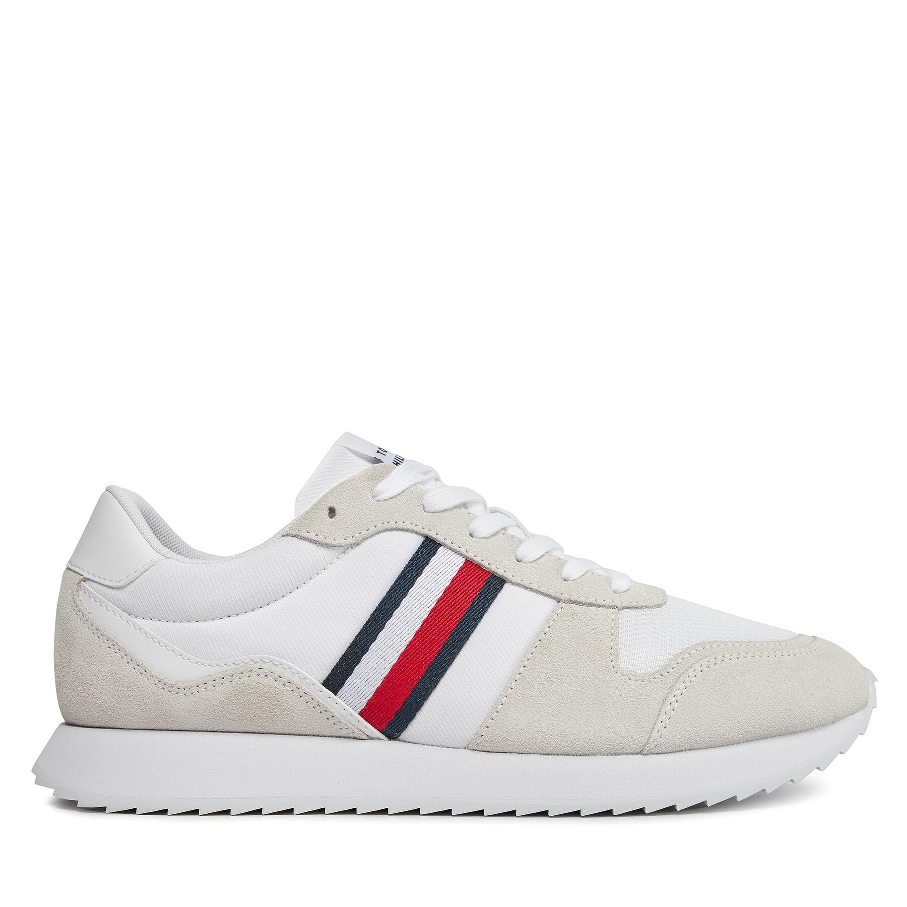 Sneakers Tommy Hilfiger Runner Evo Mix Ess FM0FM04886 Weiß von Tommy Hilfiger