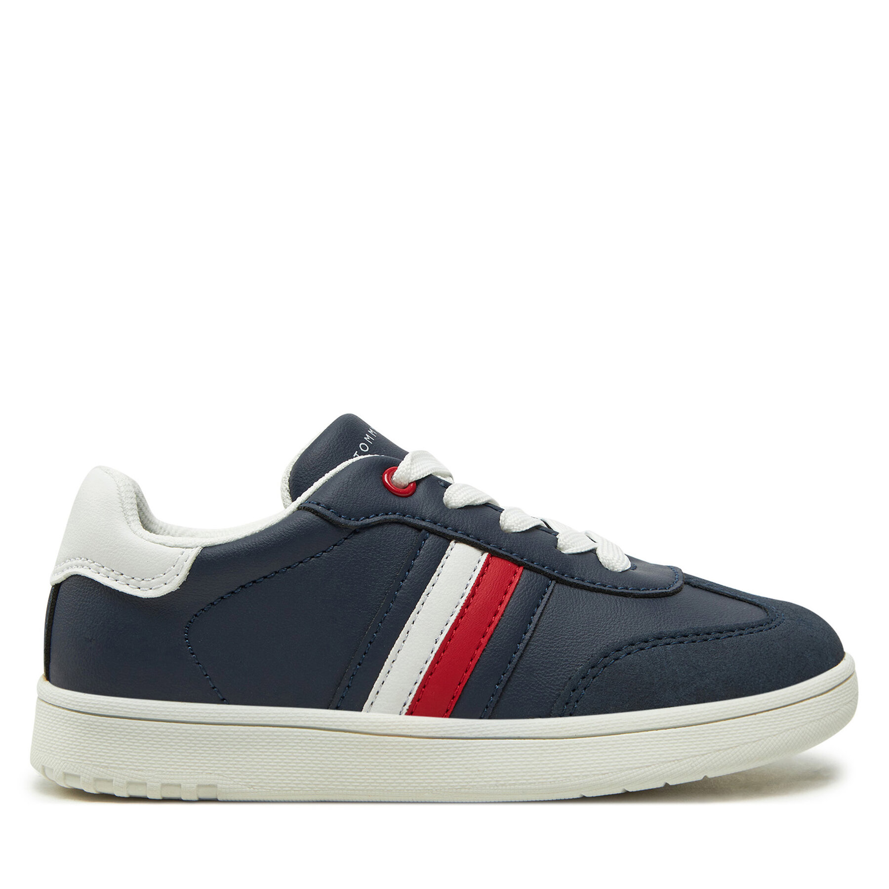 Sneakers Tommy Hilfiger Stripe Low Cut Lace-Up Sneaker T3X9-33851-1269 M Dunkelblau von Tommy Hilfiger