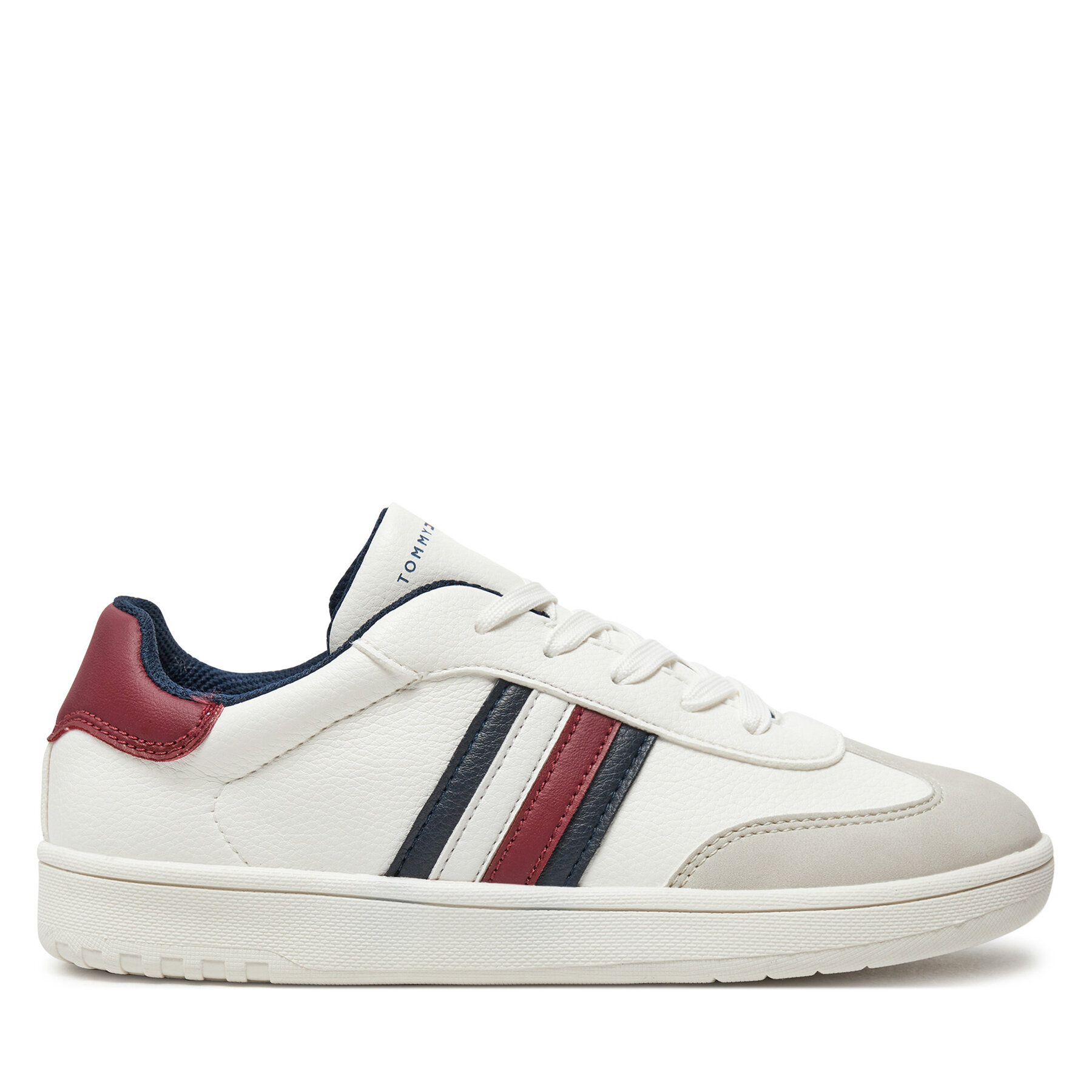 Sneakers Tommy Hilfiger Stripes Low Cut Lace-Up Sneaker T3X9-33645-1269 Weiß von Tommy Hilfiger