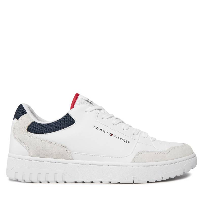 Sneakers Tommy Hilfiger Th Basket Core Lth Mix Ess FM0FM05058 Weiß von Tommy Hilfiger