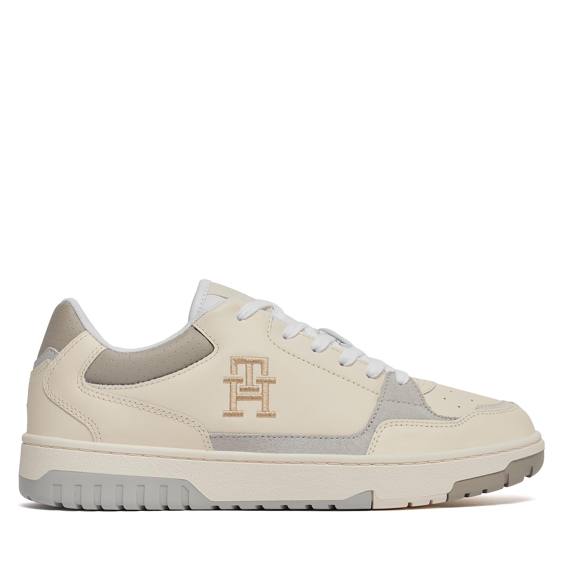 Sneakers Tommy Hilfiger Th Basket Street Pop FM0FM04968 Beige von Tommy Hilfiger