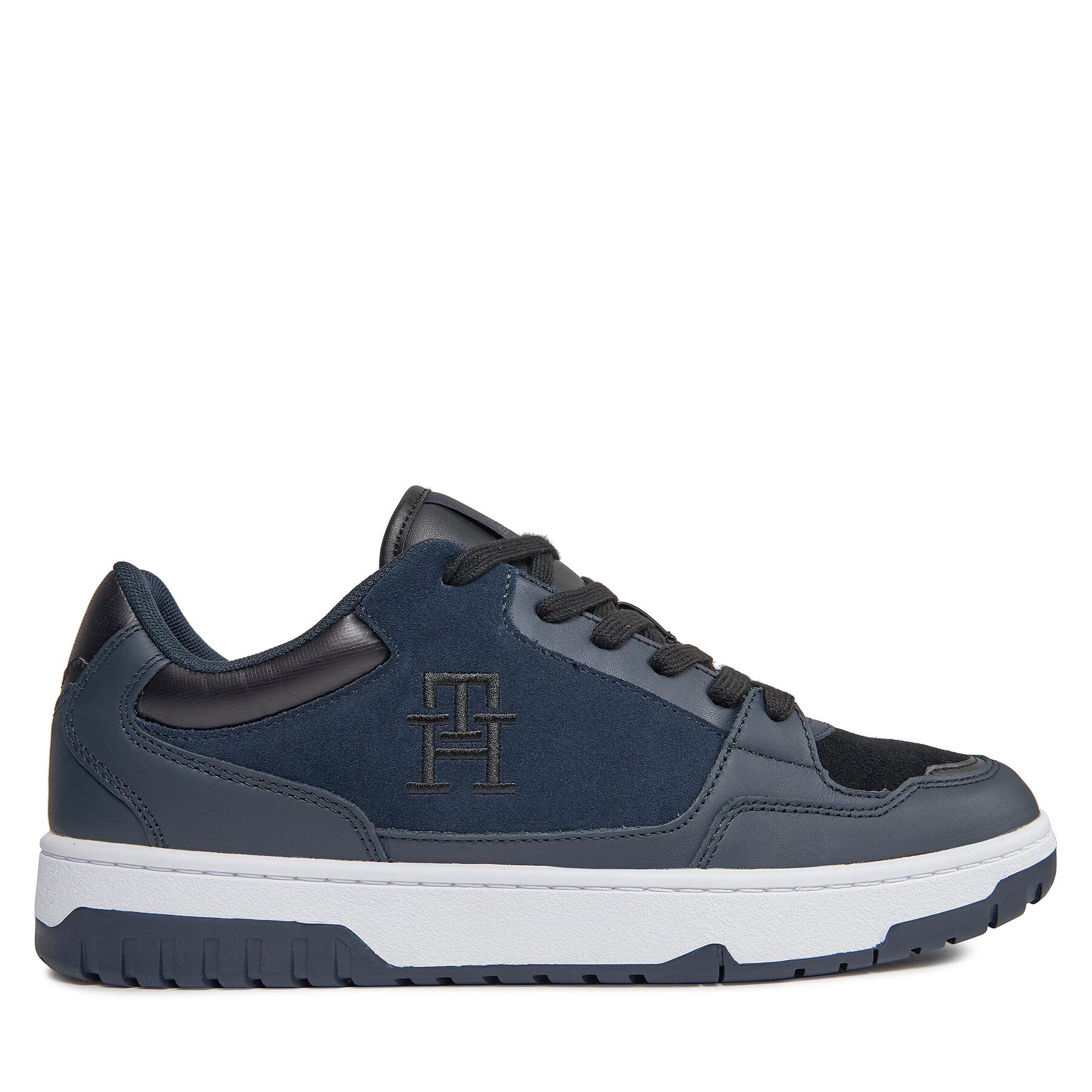 Sneakers Tommy Hilfiger Th Basket Street Suede Mix FM0FM04873 Blau von Tommy Hilfiger