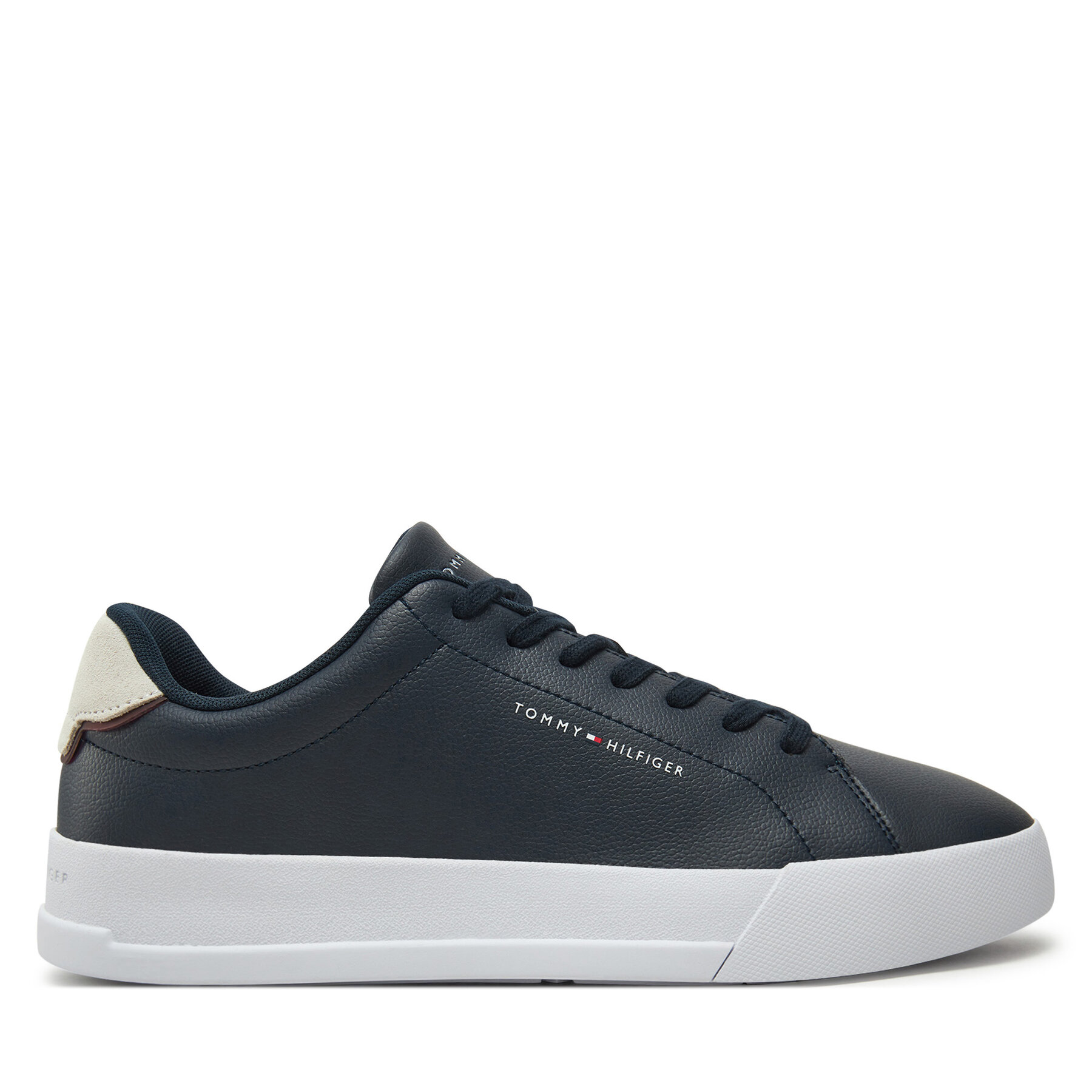 Sneakers Tommy Hilfiger Th Court Lth Detail Ess FM0FM05367 Dunkelblau von Tommy Hilfiger