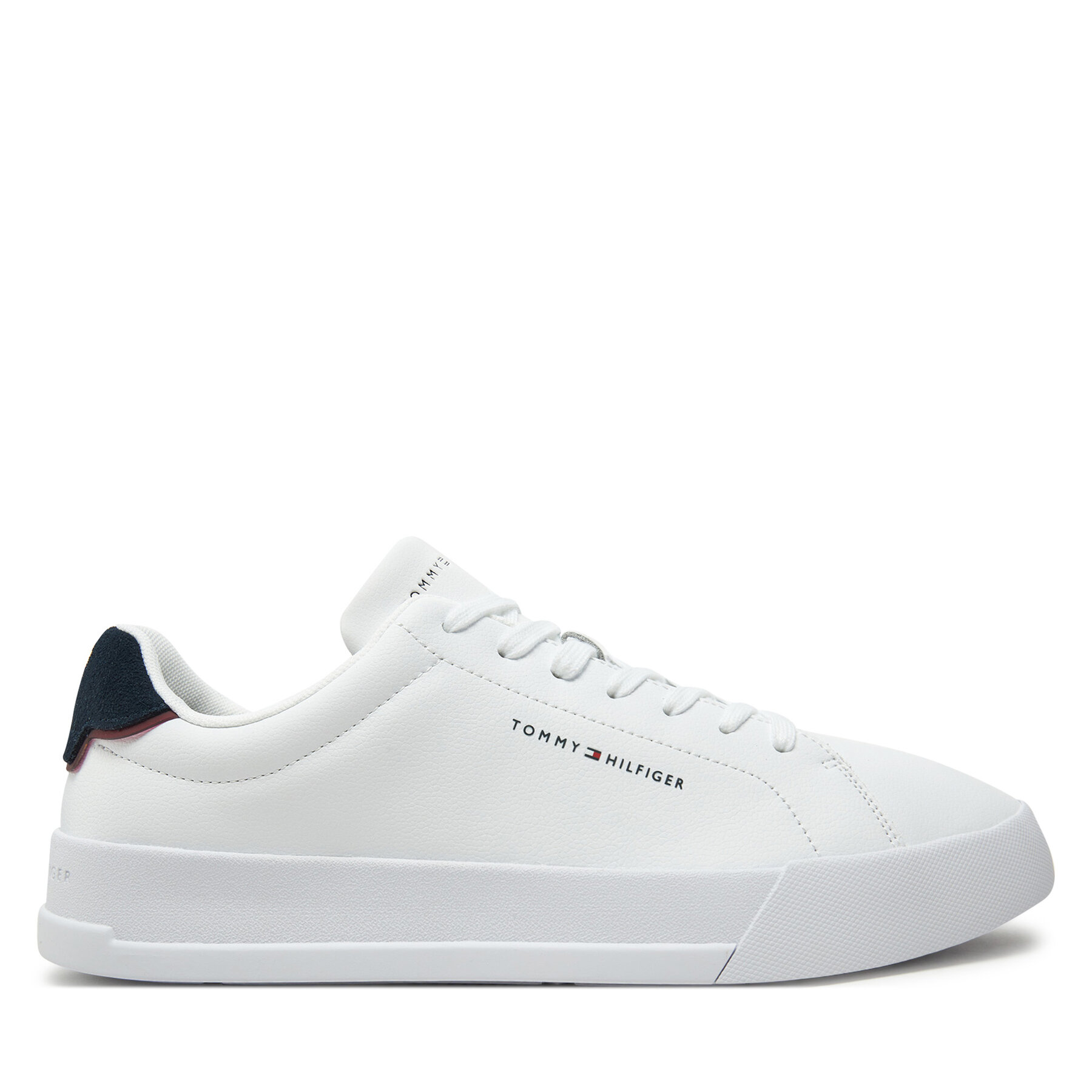 Sneakers Tommy Hilfiger Th Court Lth Detail Ess FM0FM05367 Weiß von Tommy Hilfiger