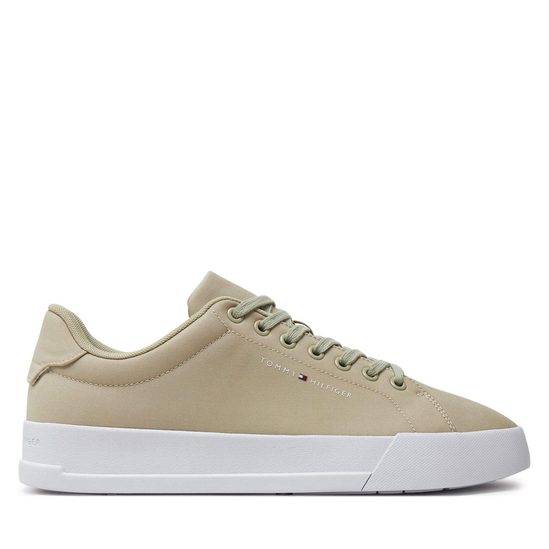 Sneakers Tommy Hilfiger Th Court X Ventile 1D2 FM0FM05114 Beige von Tommy Hilfiger