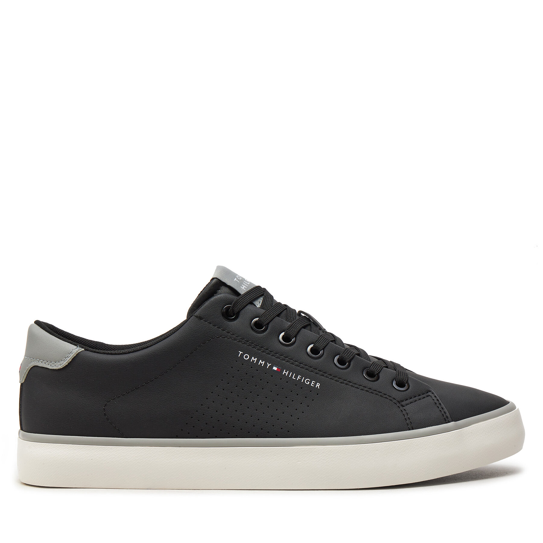 Sneakers Tommy Hilfiger Th Hi Vulc Low Core Seasonal FM0FM05110 Schwarz von Tommy Hilfiger