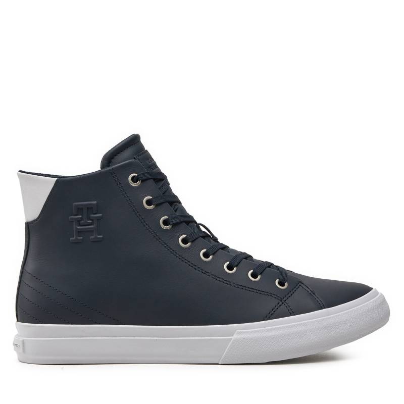 Sneakers Tommy Hilfiger Th Hi Vulc Street Lth Ess FM0FM04897 Blau von Tommy Hilfiger