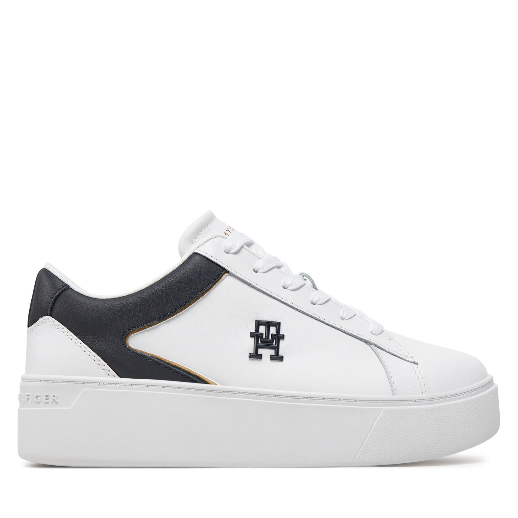 Sneakers Tommy Hilfiger Th Platform Court Sneaker FW0FW07910 Weiß von Tommy Hilfiger