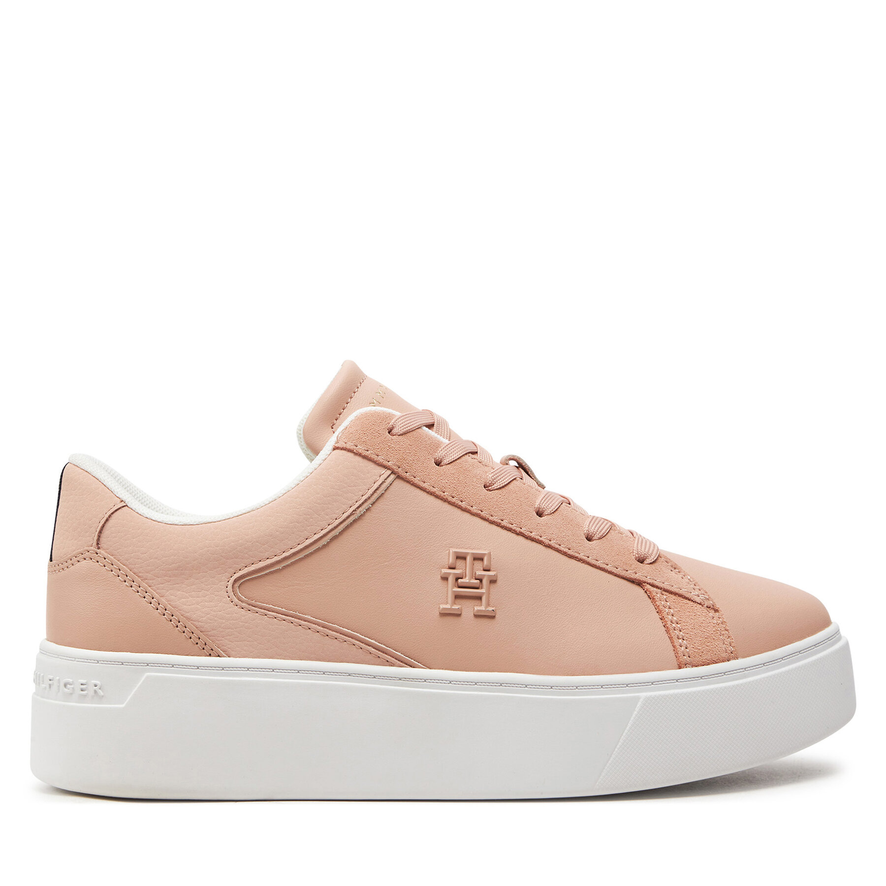 Sneakers Tommy Hilfiger Th Platform Court Sneaker Nbk FW0FW08210 Rosa von Tommy Hilfiger