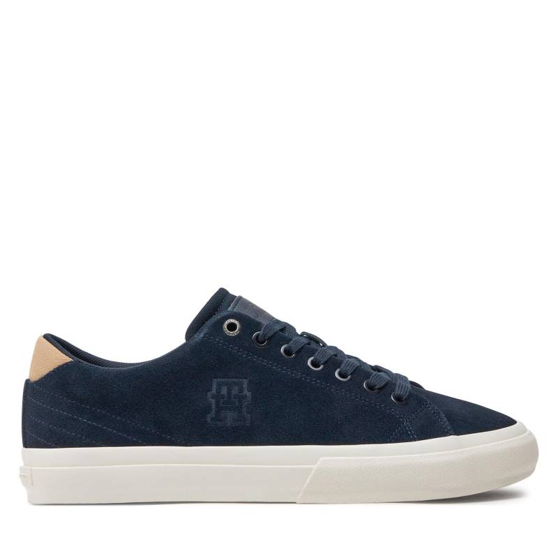 Sneakers Tommy Hilfiger Th Vulc Street Low Suede FM0FM04590 Dunkelblau von Tommy Hilfiger