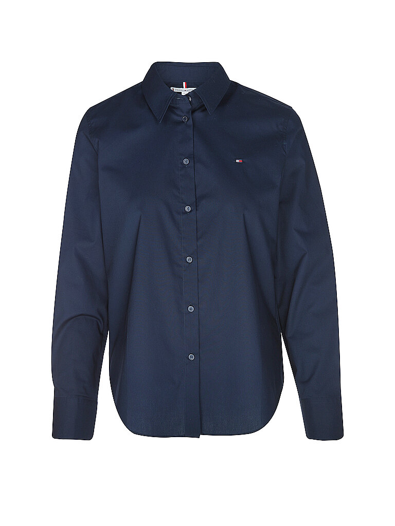 TOMMY HILFIGER Bluse Regular Fit dunkelblau | 40 TOMMY HILFIGER Bluse Regular Fit dunkelblau | 40 von Tommy Hilfiger