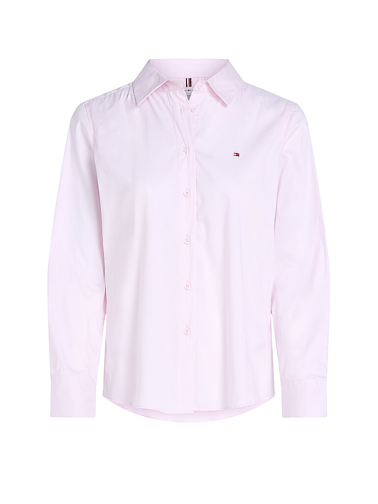 TOMMY HILFIGER Bluse Regular Fit rosa | 34 von Tommy Hilfiger